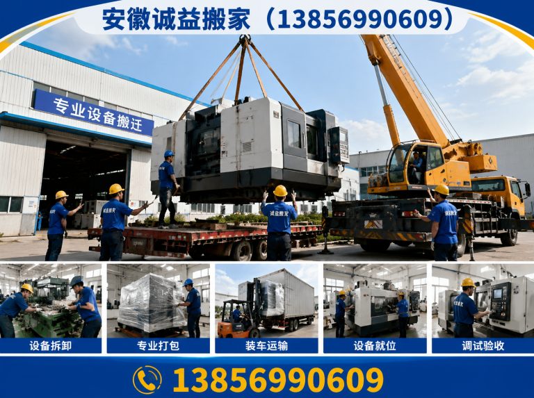 瑶海区工厂设备迁移展示图